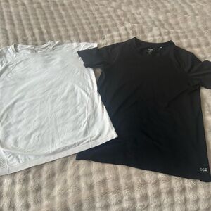 2 DSG Short Sleeve Compression Tees in Black & White